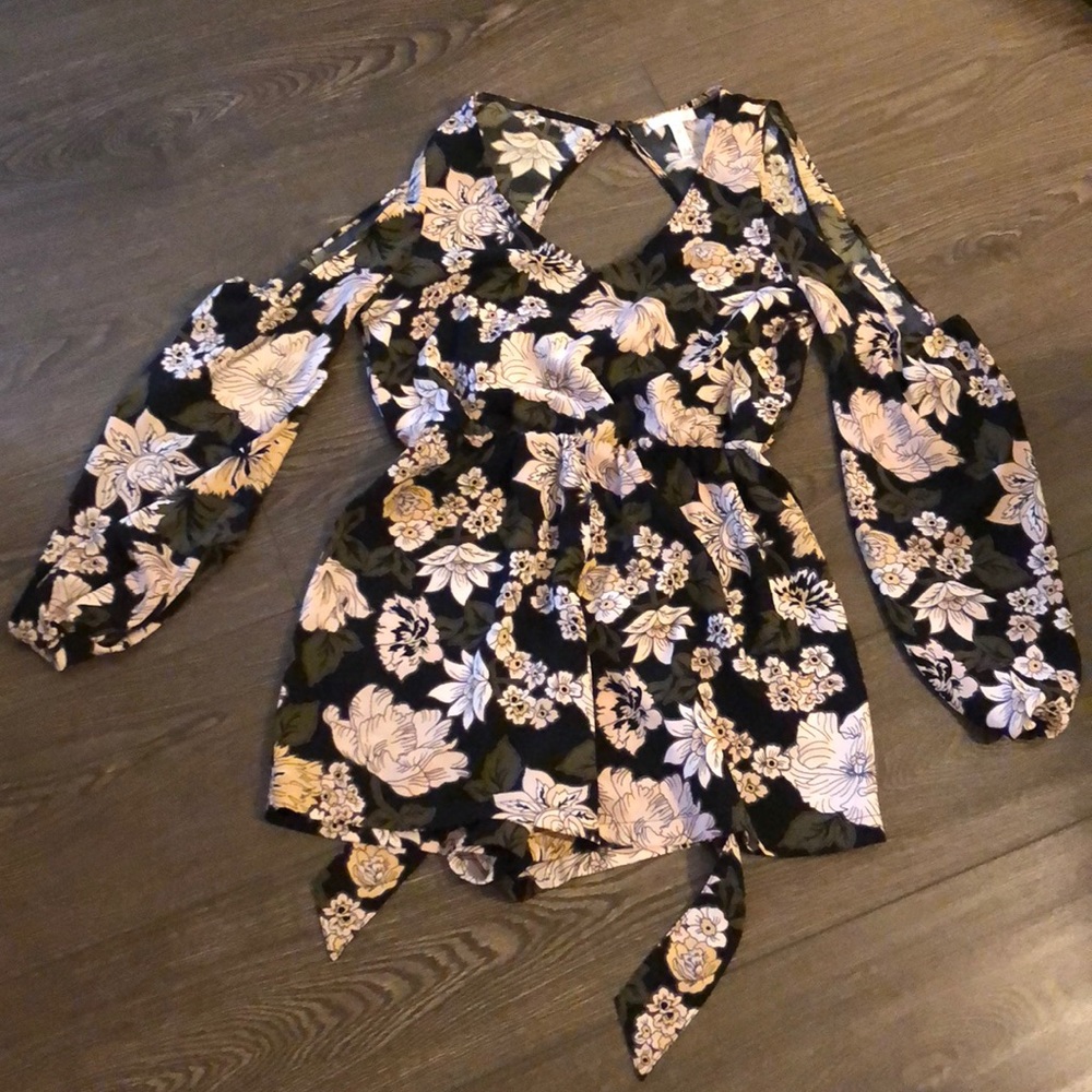 Floral romper